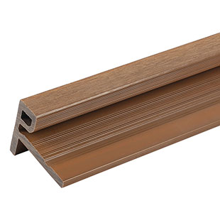 European Siding System 2.1 in. x 3.0 in. x 8 ft. Composite Siding End Trim Board